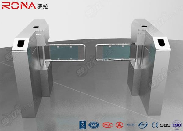 Buy cheap Glass Swing Gate Turnstile Access Control System 30 Persons / Min Transit Speed from wholesalers