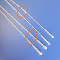 Buy cheap ABS Handle Nylon Flocked Nasopharyngeal Swab For Influenza product