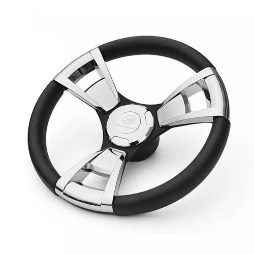 Buy cheap AISI 350mm Polished Aluminium Racing Plastic Steering Wheel 316ss from wholesalers