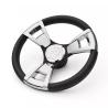Buy cheap AISI 350mm Polished Aluminium Racing Plastic Steering Wheel 316ss from wholesalers