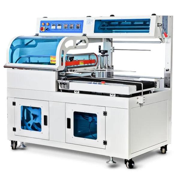 Buy cheap 15-30pcs/Min Shrink Tunnel Wrapping Machine For Bottles Pvc Shrink Film Making from wholesalers