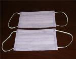disposable nonwoven 3ply face mask with ear loops or tie on