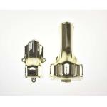 Gold Color Coffin Fittings Suppliers , Coffin Christmas Ornaments Light Weight