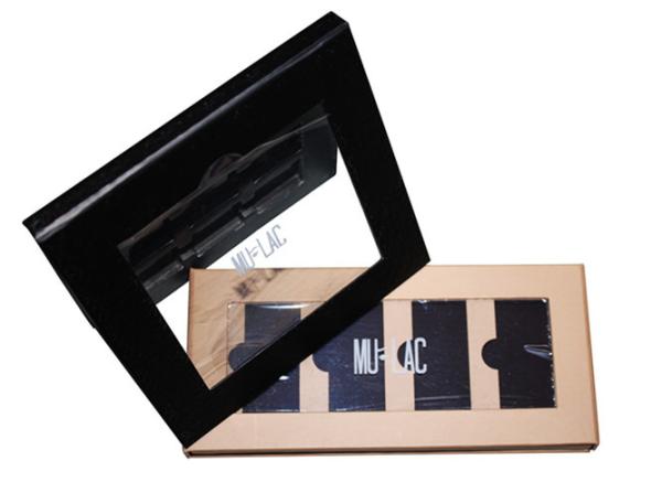 Buy cheap Pantone Printing Empty Magnetic Palette Black Cardboard Makeup Palette from wholesalers