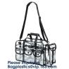Buy cheap Professional Clear Makeup Cosmetic Bag PVC Carry Bag With 7 Extra Magnet Pockets And Detachable Shoulder Strap from wholesalers