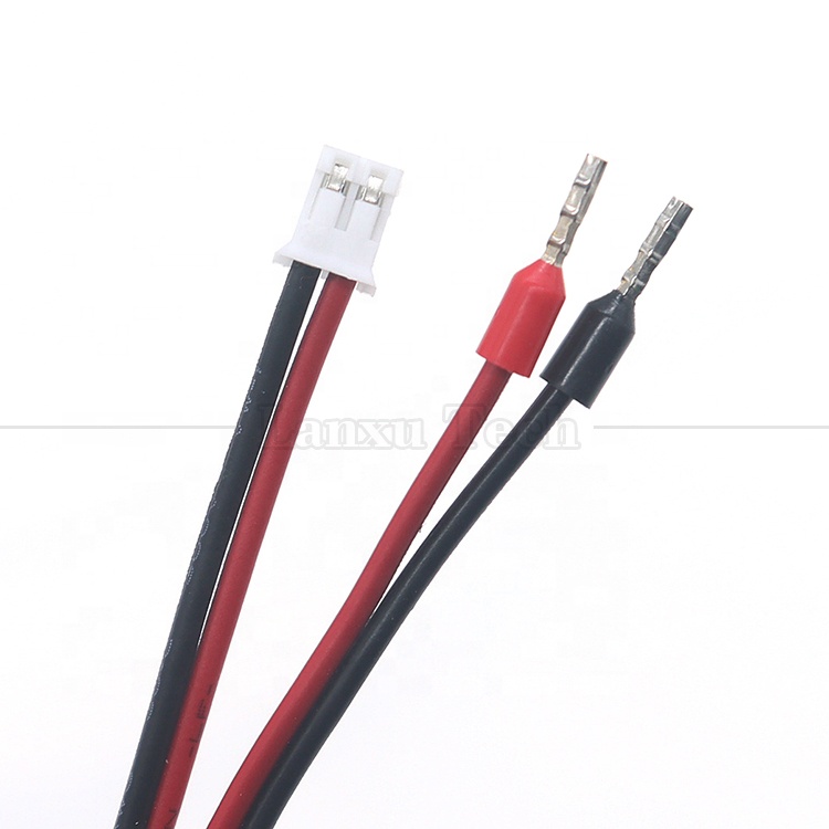 Customization PH XH SH VH JST Connector to E1008 Tube Crimp Terminal Wire Harness Cable