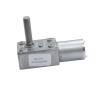 Buy cheap Threaded Shaft Square Gear Box Motor 24V High Torque 150rpm from wholesalers