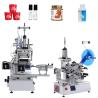 Buy cheap 0.2mm Square Bottle Semi-automatic Motor Rotating Labeling Machine for Case Packaging from wholesalers