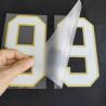 Buy cheap Customized Durable Heat Press Names And Numbers For jerseys uniforms from wholesalers