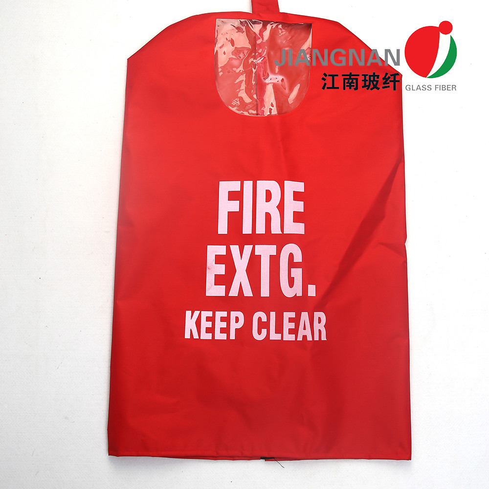 UV Resistance Fire Extinguihser Covers With Window View For Portable Handheld Extinguishers