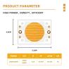 Buy cheap High Quality COB LED Chip 6500K 2700K White + Warm White 200W + 200W from wholesalers