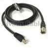 Buy cheap High Flex M12 Cable Assembly Hirose 10 Pin Male To RJ45 Cat6 Original For Sony Camera from wholesalers