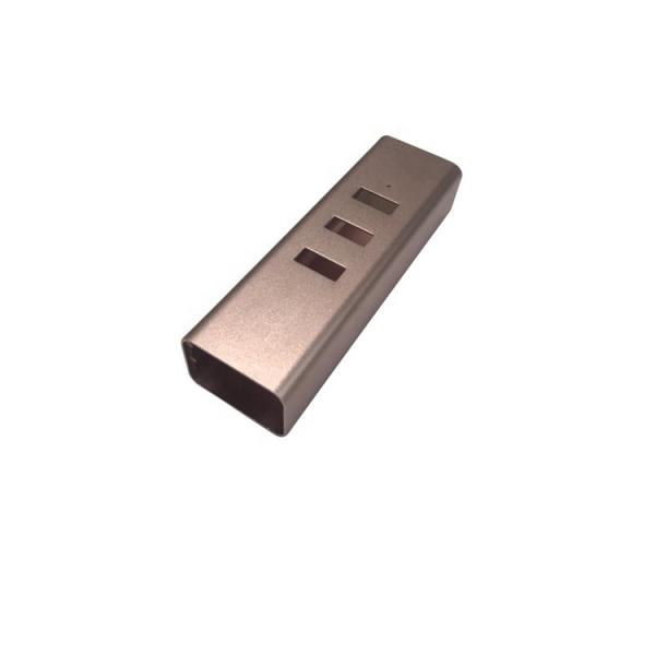 Buy cheap Color Anodized Square Aluminum Profile , Electronics CNC Aluminium Profile from wholesalers