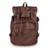 Buy cheap Retro Fashion Institute of wind men and women shoulder bag backpack school students tide Korea PU leather leisure backpa from wholesalers