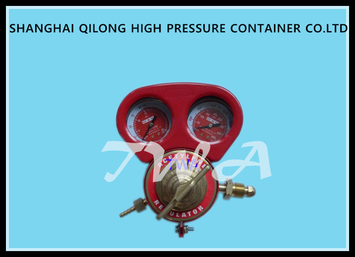 Stability Air Pressure Industrial Gas Regulator 3Mpa For Dissolved Acetylene Gas