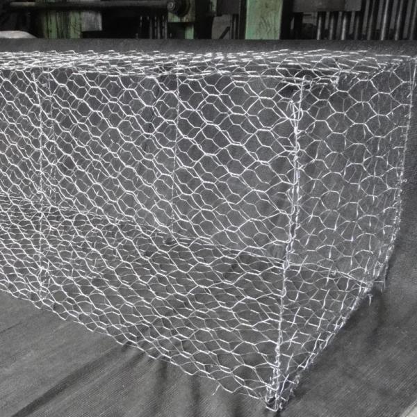 Buy cheap 2.7mm Diameter Hexagonal Wire Mesh Woven Gabion Baskets from wholesalers