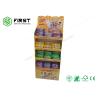 Buy cheap Customized Offest Printing Supermarket Retail Snack Cardboard Paper Floor Display Shelf Rack from wholesalers