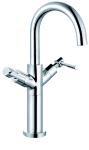 Buy cheap Brass Material Modern Basin Mixer Faucet For Bathroom T80551L from wholesalers