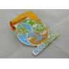 Buy cheap Arcada Lake Triathlon Ribbon Medals , Half Marathon Medal With Short Ribbon from wholesalers