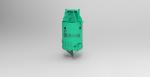 Pitched-bottom Drilling Bucket
