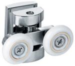 Round 5mm Hole Metal Sliding Door Rollers 24mm Sliding Patio Door Runners