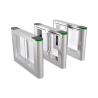 Buy cheap 1.2mm SUS 304 Hairline 400 Swing Gate Turnstile Biometric Access Control from wholesalers