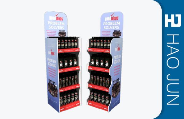 Buy cheap Shop Stand Up Cardboard Display Units , Cardboard Merchandising Displays from wholesalers