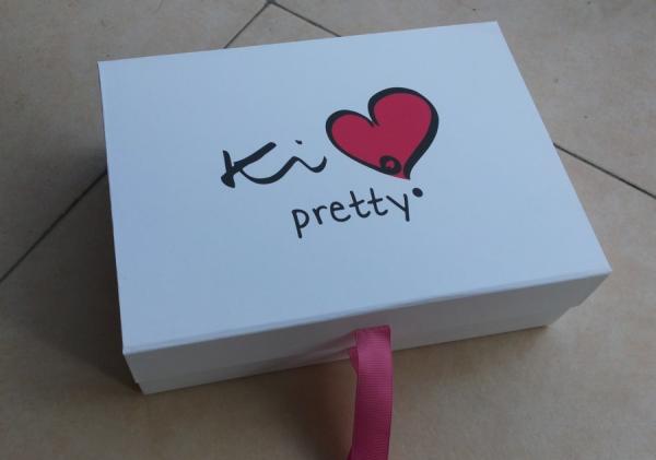 Buy cheap Wholesale customized cardboard magnet gift packing flat folding box with silk ribbon from wholesalers