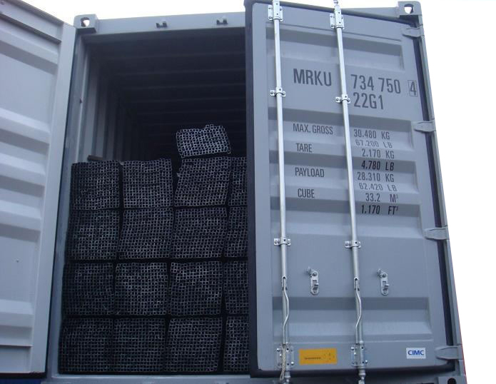 Hot Rolled Q355 2x2 Galvanized Square Tubing 25Mm Ms Hollow Pipe
