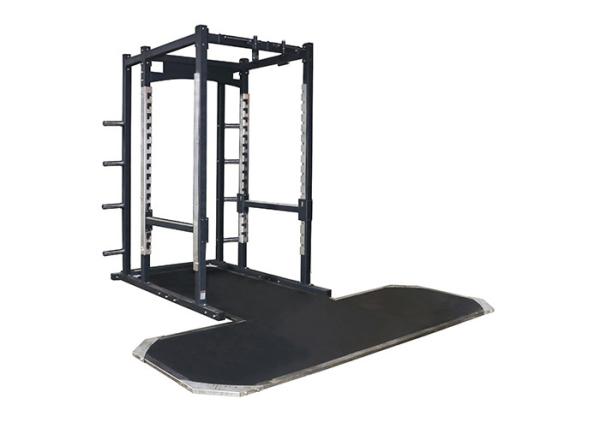 Buy cheap 3.5mm Commercial Grade Gym Equipment Weightlifting Squat Rack With Platform from wholesalers