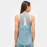 Buy cheap 130gsm Activewear T Shirts Workout Tops For Women Yoga Tank Tops 25% spandex from wholesalers