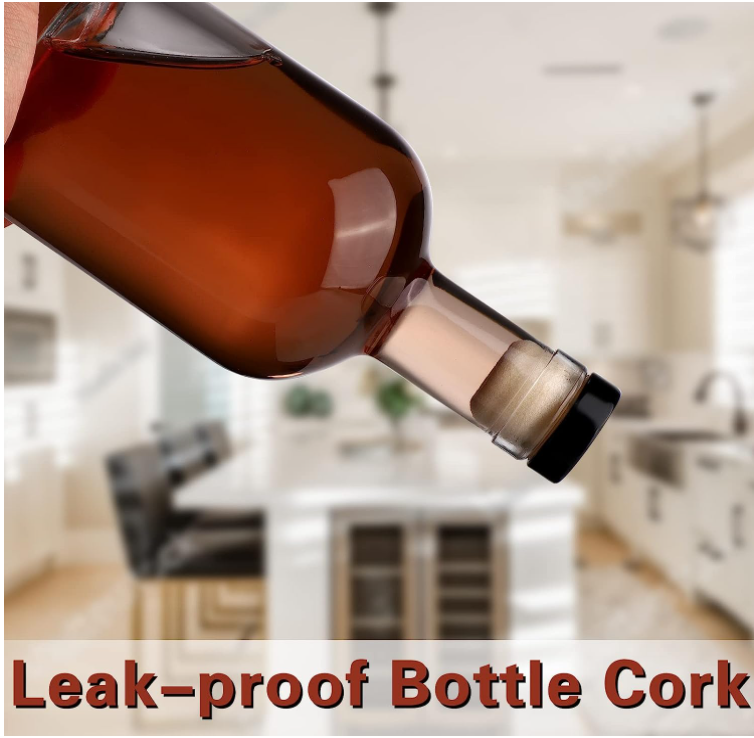 Bottle color Customized Clear Glass 500ml Empty Heavy Bottomed Wine Bottle Nordic with Stopper