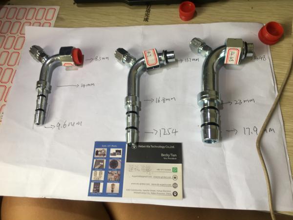 Buy cheap Carrier | Thermo King Transport refrigeration Replacement R404a A/C Hose Fittings| Connectors from wholesalers