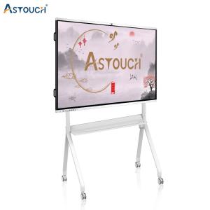 China 60Hz Smart Board Interactive Flat Panel Display Whiteboard 75 Inch Silver on sale