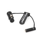 Mini XLR Male To XLR Female Camera Audio Cable For BMPCC 4K 6K Video Assist