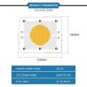 Buy cheap Bi Color LED Chip High Power 1200W*2 70-100Lm/W Dual CCT 2700K 6500K For Photography Light 120100 from wholesalers