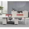 Buy cheap PANEL Wood Modern Style Four-Person Office Desk and Chair Combination for Workstation from wholesalers