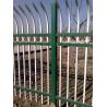 Buy cheap Customized Black Zinc Steel Metal Garrison Fence Panels Maintenance Free from wholesalers
