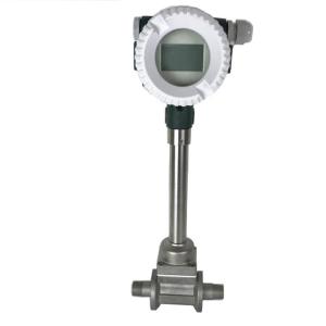 China DN15 LPG diesel liquid gas vortex flow meter price/vortex steam flow meter on sale