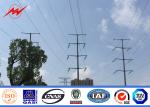 Explosion Proof Outdoor 19M Garden Light Pole Q345 Material Polygonal / Conical
