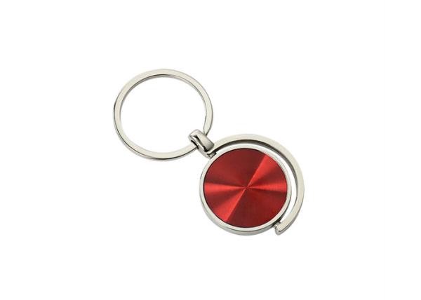 Buy cheap CD Pattern Metal Keychain Holder Colorful Round Zinc Alloy Keychain JR023 from wholesalers
