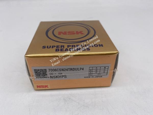 Buy cheap NSK High Precision Angular contact ball bearing 7006CSN24TRDULP4 from wholesalers