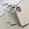Buy cheap Soft Microfiber Lining Real Silicone Cell Phone Case Mobile Cover Anti Fingerprint from wholesalers