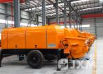 45kw Electric Concrete Trailer Pump / Stationary Concrete Pump 1 Year Warranty