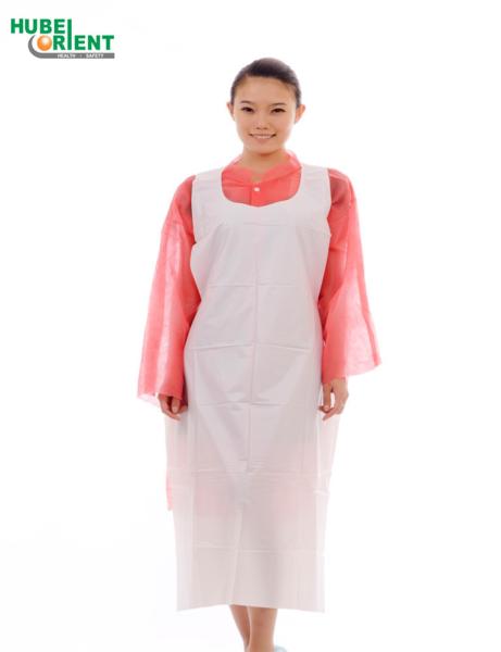 Buy cheap Medical Protective PE Disposable Apron Without Sleeves For Food Processing from wholesalers
