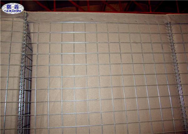 Buy cheap Galfan Coated Sand Filled Barriers , Welded Military Hesco Barriers Gabion from wholesalers