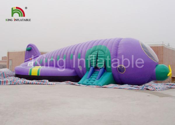 Buy cheap 12m Airplane inflatable jump house / inflatable Sun Baby bouncer for rental from wholesalers
