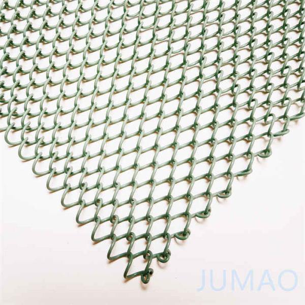 Buy cheap Green Glavanized Stainless Steel Metal Mesh Curtains Coil Drapery from wholesalers