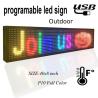 Buy cheap SMD3535 Full Color Led Text Display Board 16*160cm Car Window Message Display from wholesalers