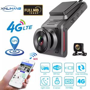 Buy cheap 4G WiFi Car DVR Smart Android Dash Cam GPS With Rearview Support APP Control from wholesalers
